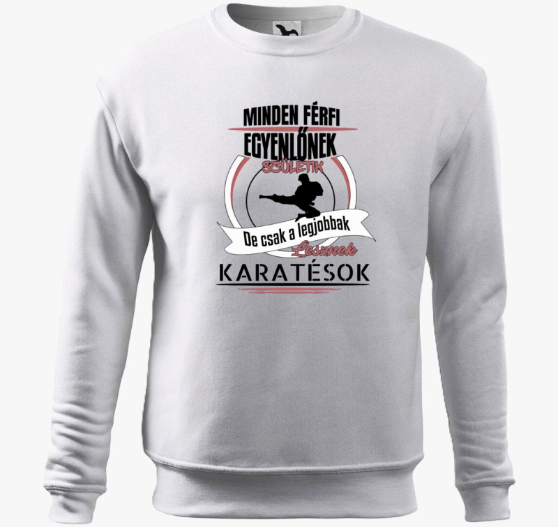 A legjobbak lesznek karatésok belebújós pulóver
