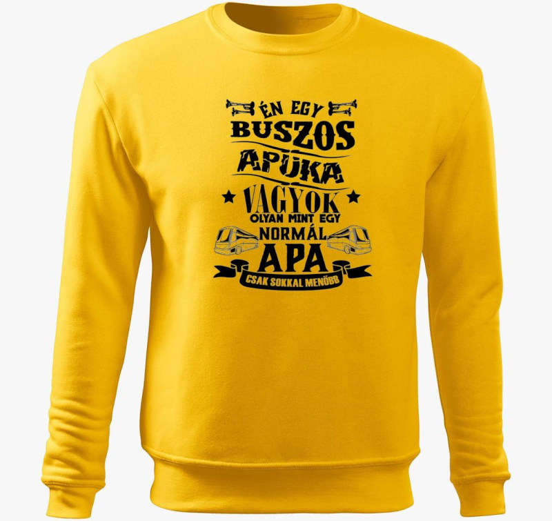 Buszos apuka belebújós pulóver