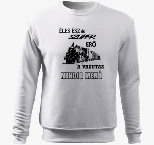 Vasutas belebújós pulóver