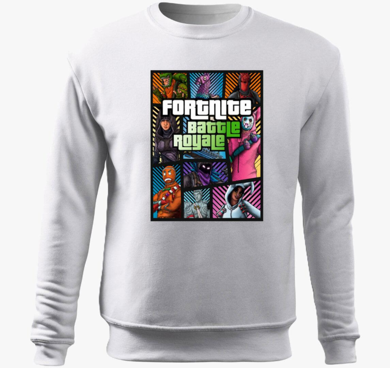 Fortnite GTA belebújós pulóver
