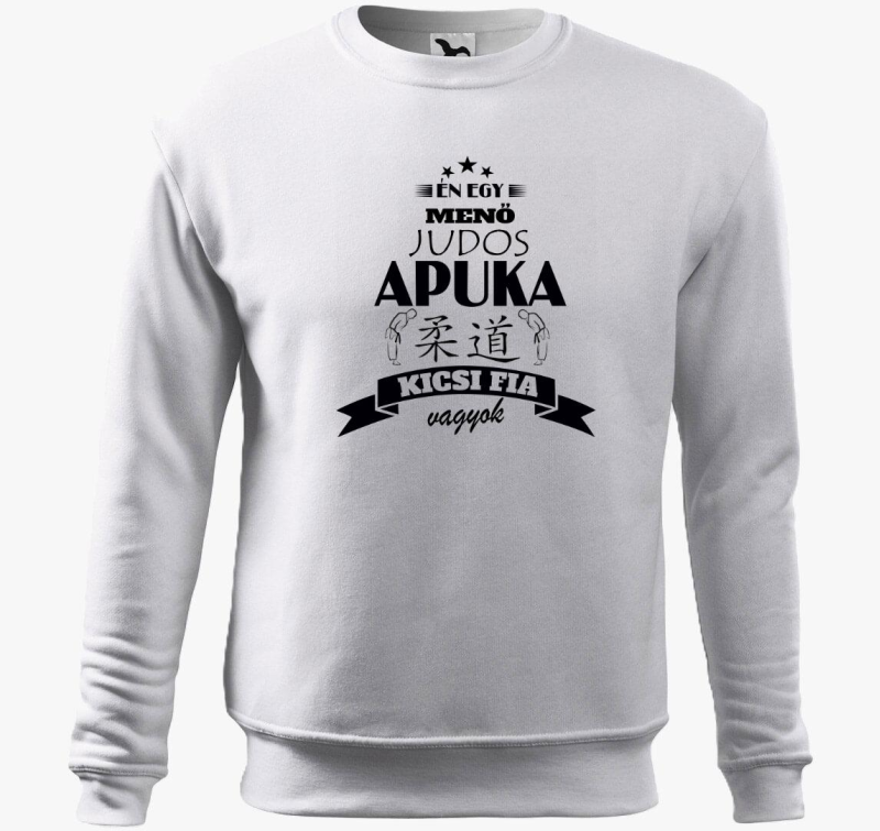 Judos apuka kisfia belebújós pulóver