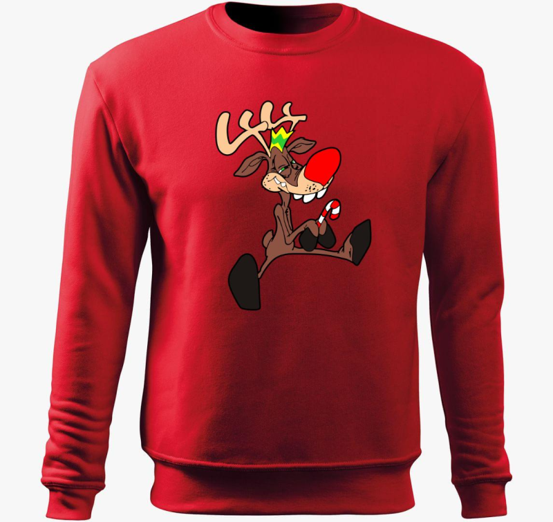 Karácsonyi Rémszarvas belebújós pulóver