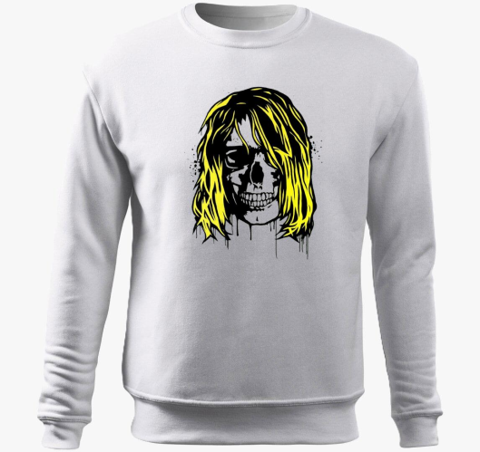 Kurt Cobain belebújós pulóver...