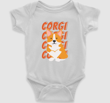 Corgi mintás body