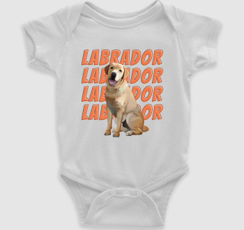 Labrador mintás body