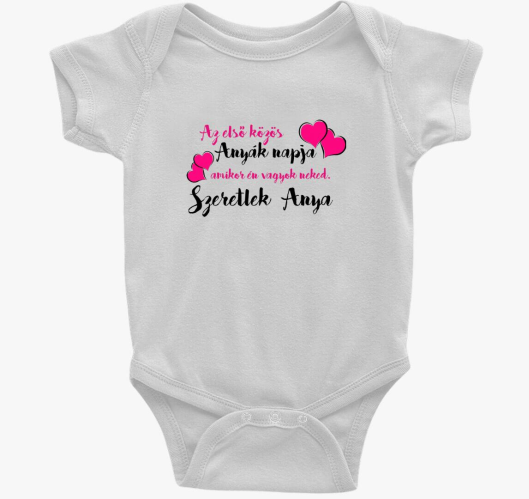 Az első közös anyák napja baba...