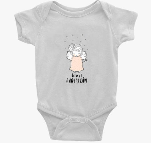 Angyalkás baba body (kislányok...