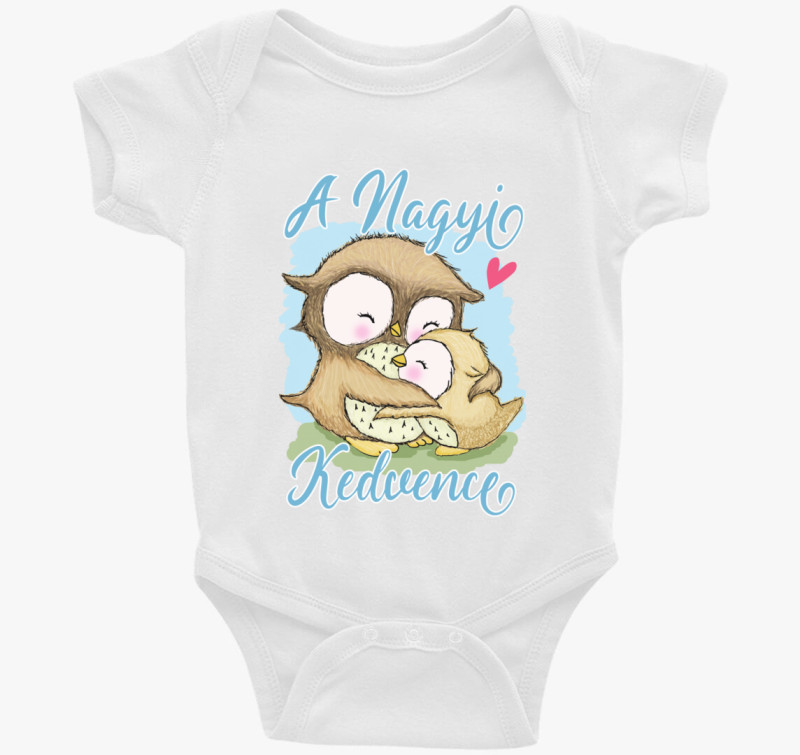 A nagyi kedvence bagoly fiús body