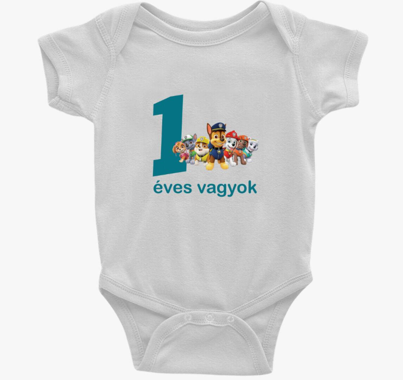 Mancs őrjárat születésnapos baba body