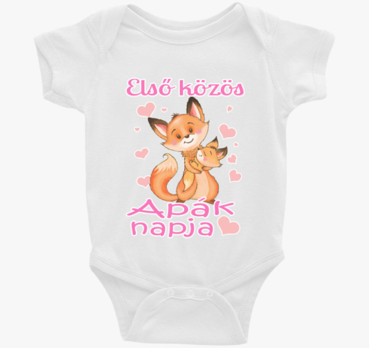 Első közös Apák napja róka lán...