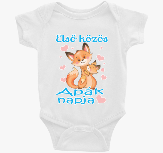 Első közös Apák napja róka fiú...