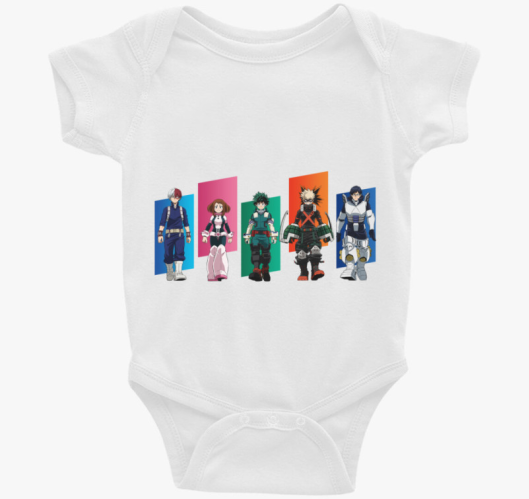 My Hero Academy hősök body