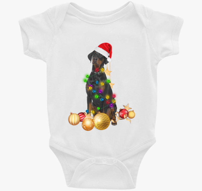 Karácsonyi doberman body