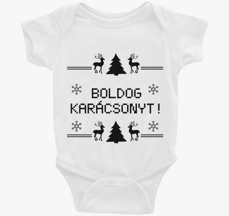 Boldog karácsonyt 8 bit-es body