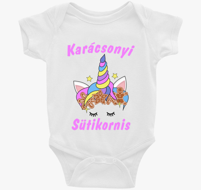 Karácsonyi sütikornis body