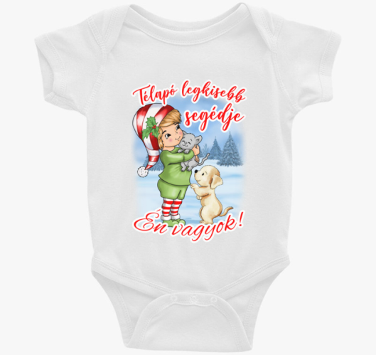 A télapó legkisebb segédje man...