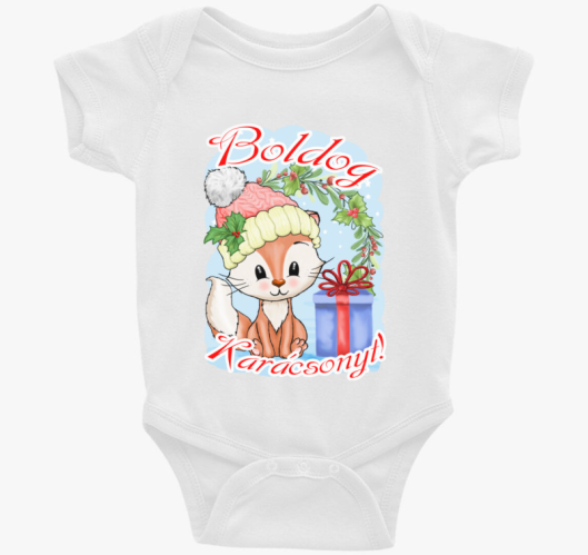 Boldog karácsonyt róka body