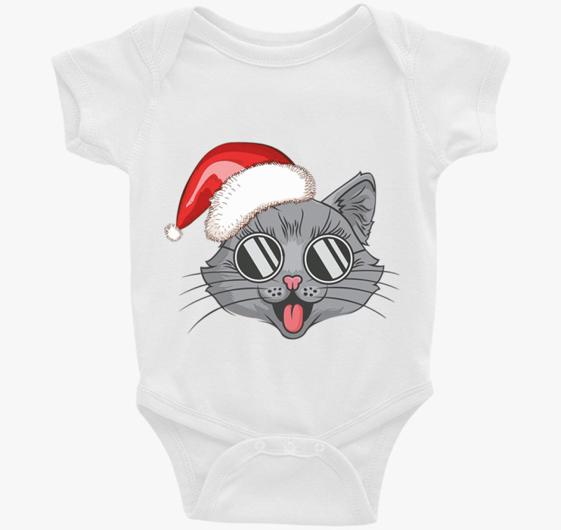Boldog Macska karácsonyi body
