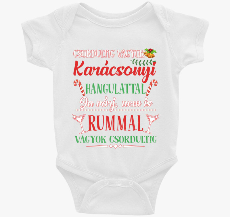 Csordultig vagyok karácsonyi body