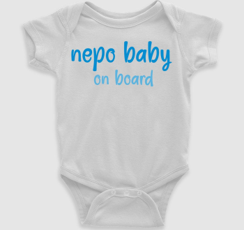 nepo baby on board (kék) feliratos body