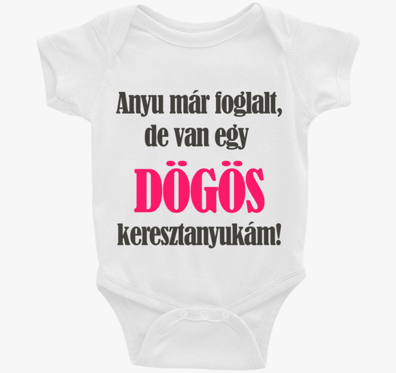 Dögös keresztanyu baba body ;)