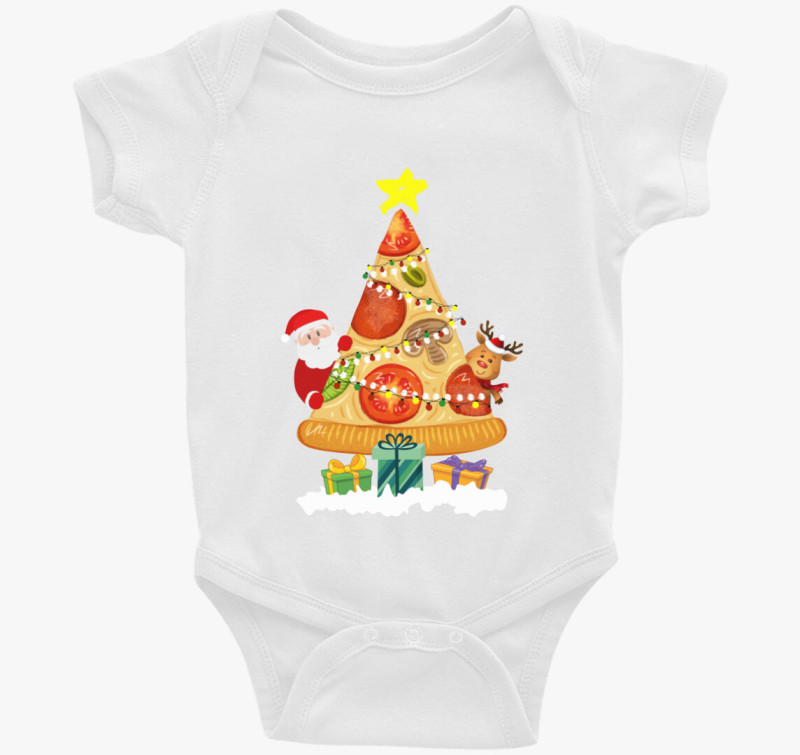 Pizzafa karácsonyra családi body