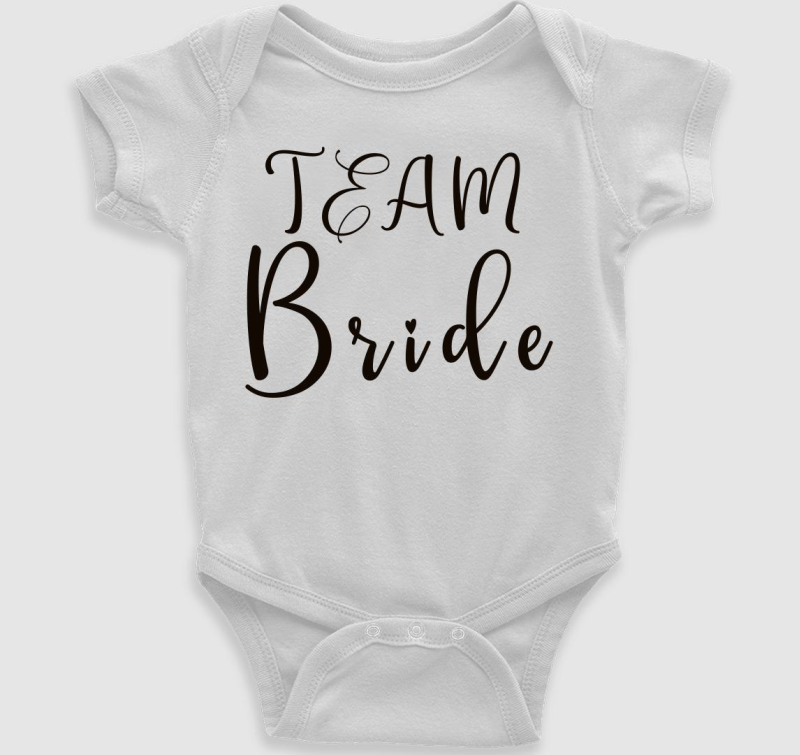 TEAM Bride fekete body