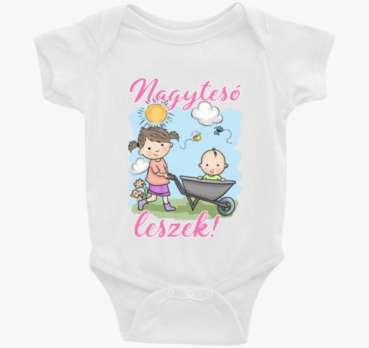 Nagytesó leszek, kislány tol t...