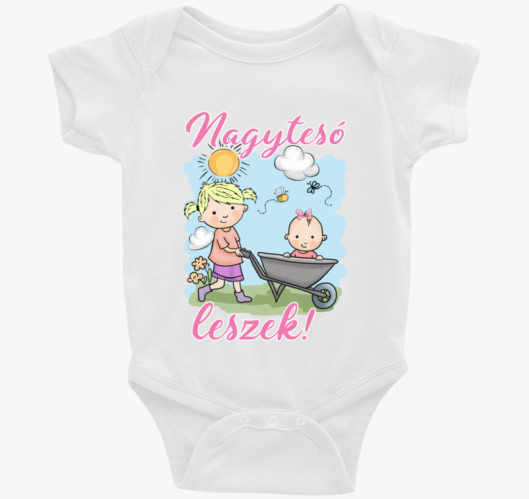 Nagytesó leszek, kislány tol t...