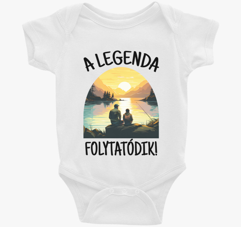 Horgászoknak A legenda folytatódik apa és fia body