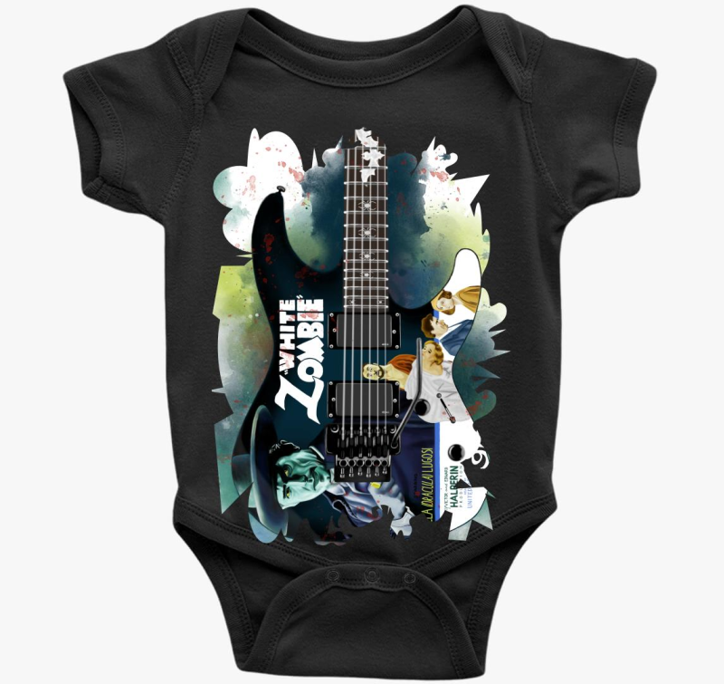 Kirk Hammett White Zombie Gitár body