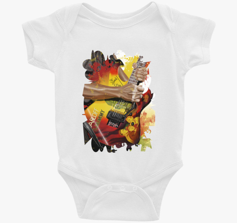 Kirk Hammett Mummy gitár body