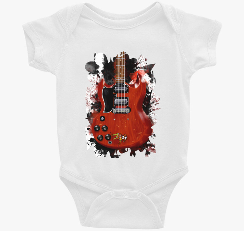 Tony Iommi Monkey gitár body