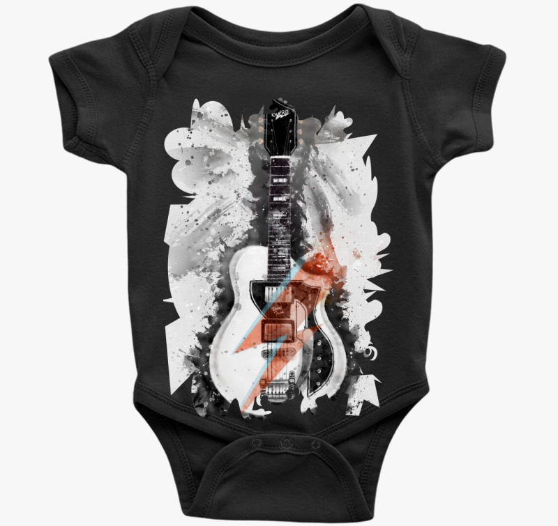 David Bowie gitár body