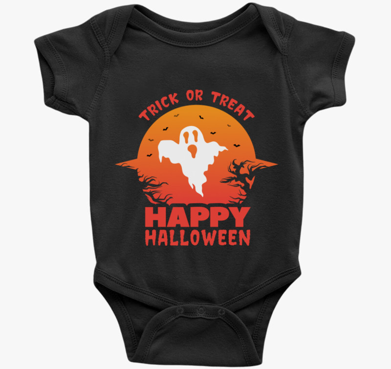 Trick or treat happy halloween body