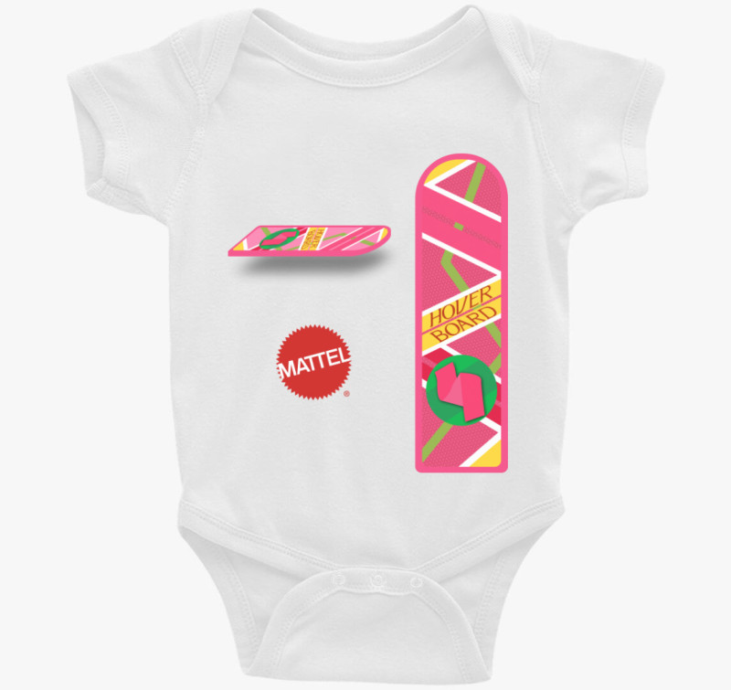 Vissza a jővőbe - Légdeszkás body 