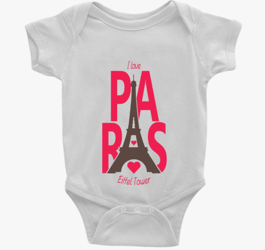 I love Paris - Csajos body