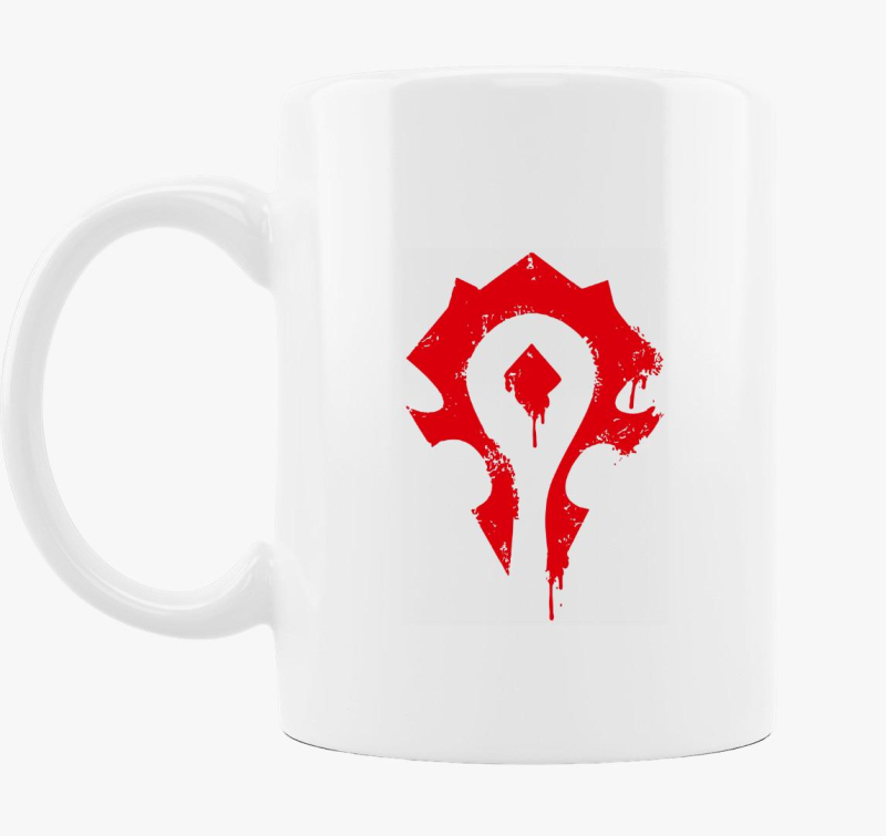 Warcraft Horde Symbol bögre