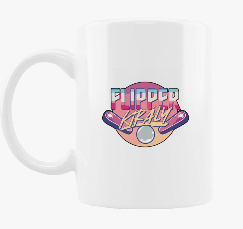 Flipper király bögre