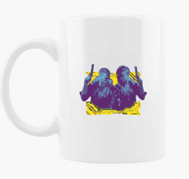 Cyberpunk characters bögre