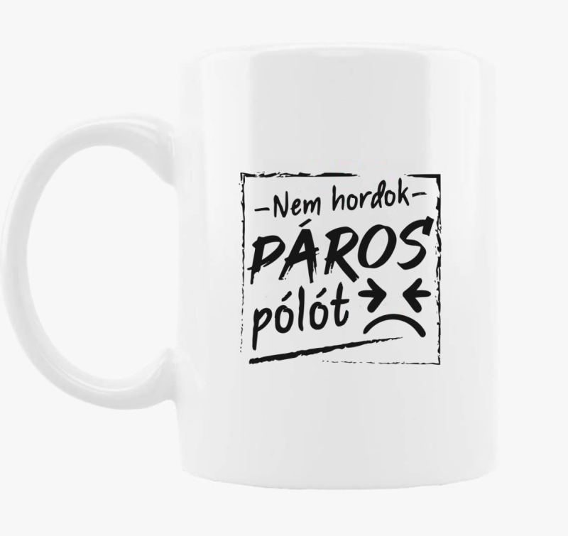 Páros nem hordok páros bögret bögre