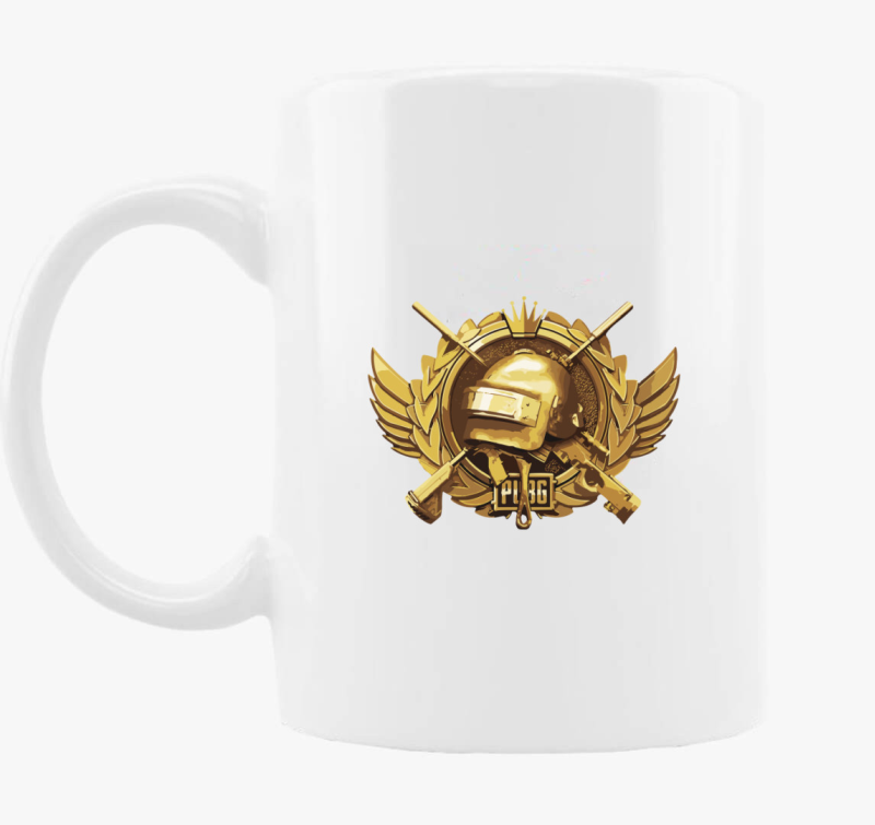 PUBG jelvény bögre