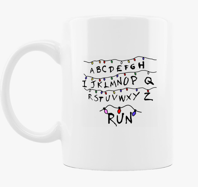 Stranger Thing Run bögre