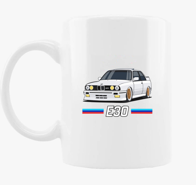 BMW e30 autó bögre