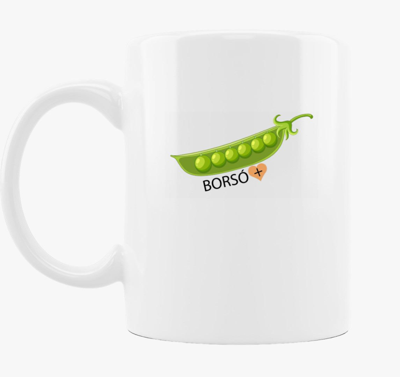 Borsó meg a héja (borsó) páros bögre