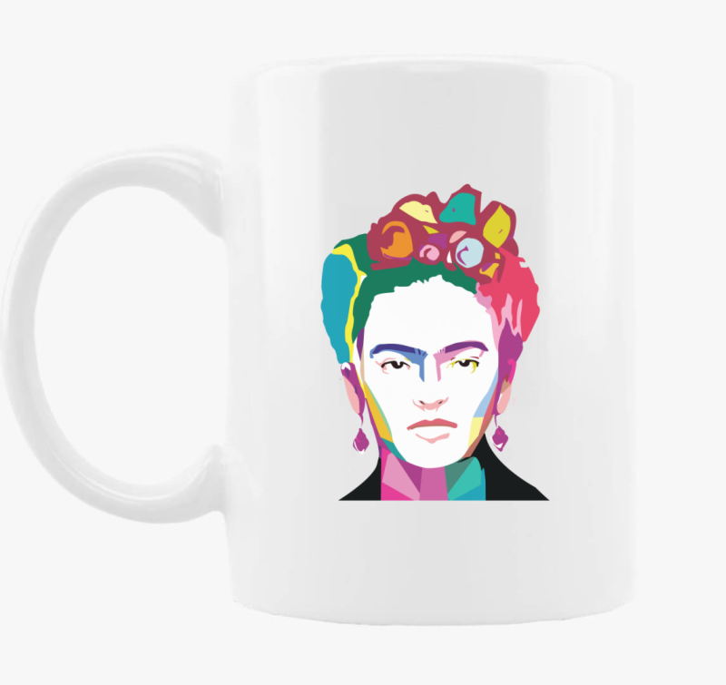 Frida portré bögre