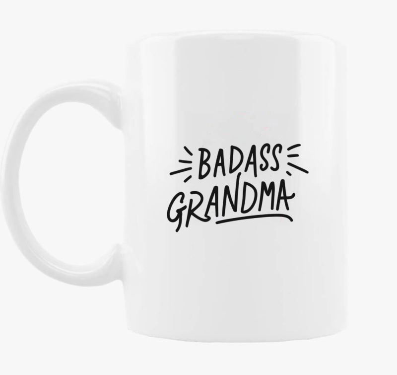 Badass Grandma bögre