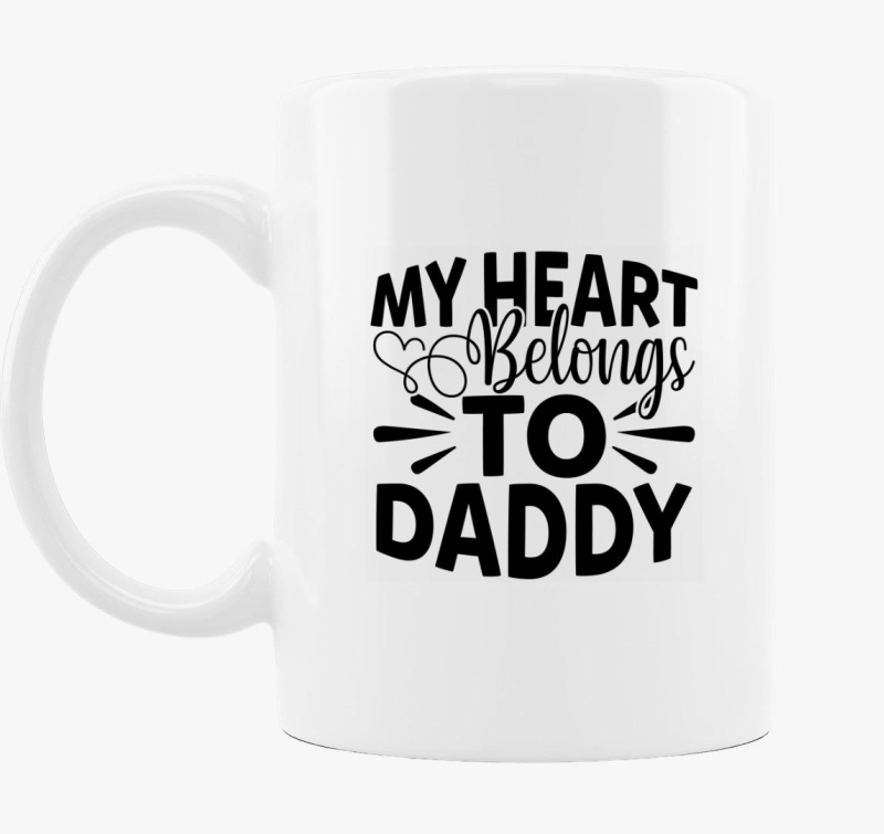 Heart Daddy bögre