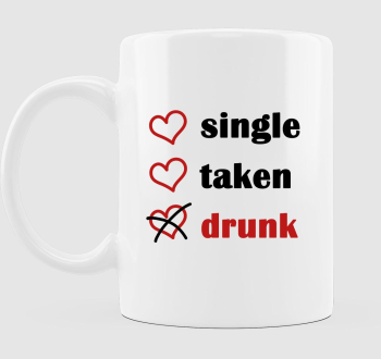 Married Single Drunk bögre