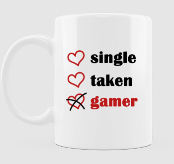 Single Taken Gamer bögre